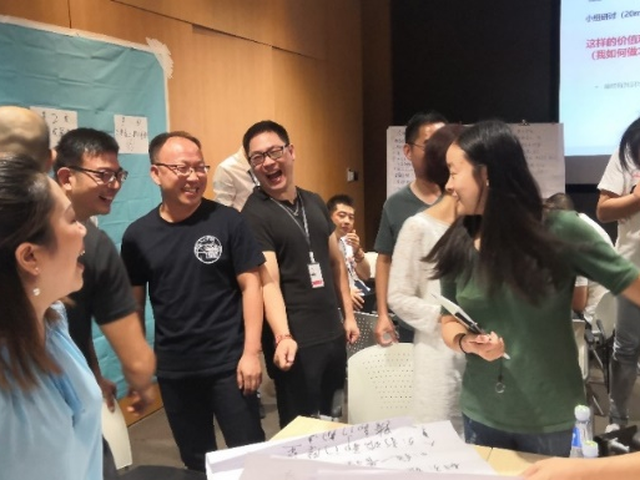 同心动力行思会中层共识营共创